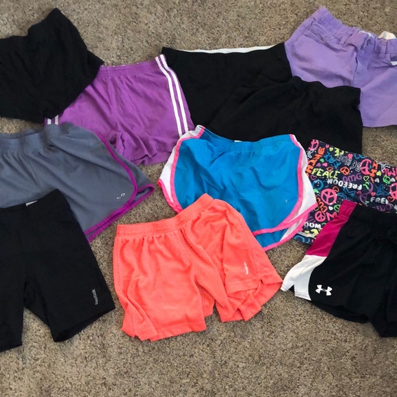 old navy girls athletic shorts